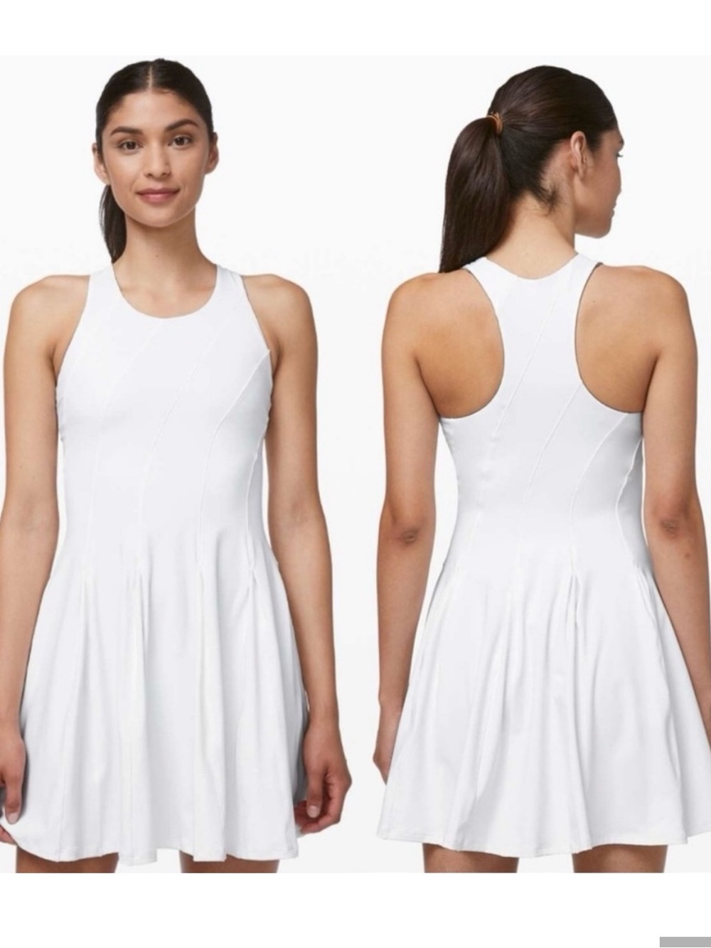 Lululemon Court Crush Tennis Dress White Small